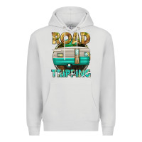 Dove Grey road tripping Premium Hoodie - texasbilliewilder
