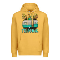 Mustard road tripping Premium Hoodie - texasbilliewilder