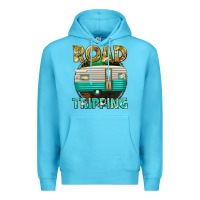 Ocean Blue road tripping Premium Hoodie - texasbilliewilder