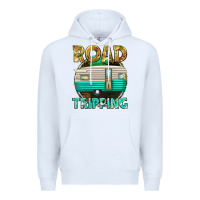 White road tripping Premium Hoodie - texasbilliewilder