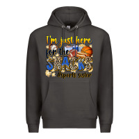 Smoke im just here for the snacks sports sister Premium Hoodie - Zillion Design Studio