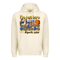 Tofu im just here for the snacks sports sister Premium Hoodie - Zillion Design Studio