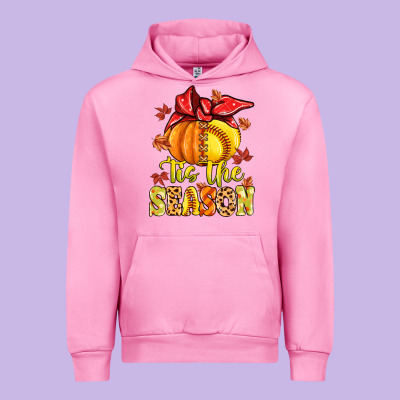 Urban Hoodie tis the season fall softball