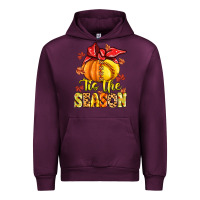 Mauve Wine tis the season fall softball Urban Hoodie - MaliasSmallBusiness