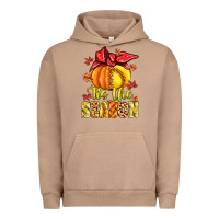 Pigment Burro tis the season fall softball Urban Hoodie - MaliasSmallBusiness
