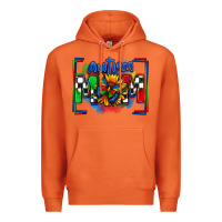 Carrot autism mom checkered flag Premium Hoodie - Zillion Design Studio