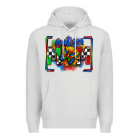 Dove Grey autism mom checkered flag Premium Hoodie - Zillion Design Studio