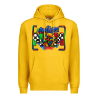 Lemon autism mom checkered flag Premium Hoodie - Zillion Design Studio