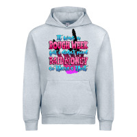 Heather Grey it was rough week but i didn't need bail money so Urban Hoodie - MaliasSmallBusiness