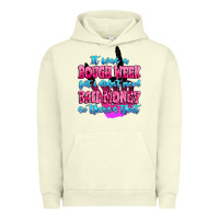 Pigment Pistachio it was rough week but i didn't need bail money so Urban Hoodie - MaliasSmallBusiness