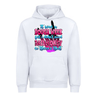 White it was rough week but i didn't need bail money so Urban Hoodie - MaliasSmallBusiness