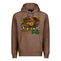 Chestnut rodeo baby western Premium Hoodie - texasbilliewilder