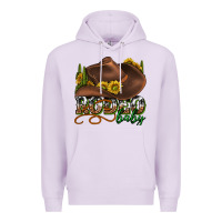 Lilac rodeo baby western Premium Hoodie - texasbilliewilder