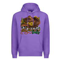 Purple rodeo baby western Premium Hoodie - texasbilliewilder