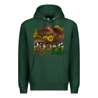 Sports Green rodeo baby western Premium Hoodie - texasbilliewilder