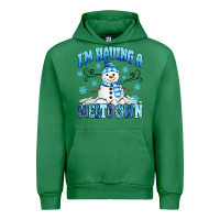 Emerald i'm having a meltdown Urban Hoodie - MaliasSmallBusiness