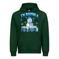Foreset Green i'm having a meltdown Urban Hoodie - MaliasSmallBusiness