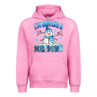 Fuchsia Pink i'm having a meltdown Urban Hoodie - MaliasSmallBusiness