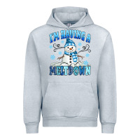 Heather Grey i'm having a meltdown Urban Hoodie - MaliasSmallBusiness