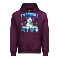 Mauve Wine i'm having a meltdown Urban Hoodie - MaliasSmallBusiness