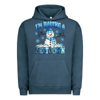 Pigment Midnight Navy i'm having a meltdown Urban Hoodie - MaliasSmallBusiness