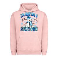 Pigment Salmon i'm having a meltdown Urban Hoodie - MaliasSmallBusiness