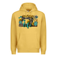 Antique Gold sewing life western Premium Hoodie - texasbilliewilder