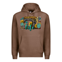 Chestnut sewing life western Premium Hoodie - texasbilliewilder