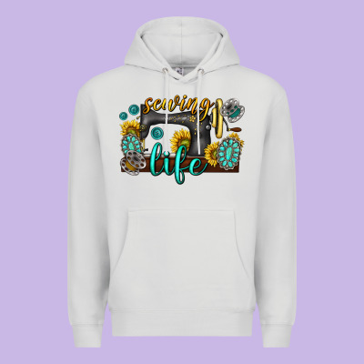 Premium Hoodie sewing life western