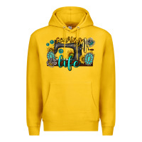 Lemon sewing life western Premium Hoodie - texasbilliewilder