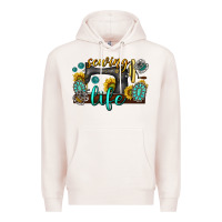 Pale Pink sewing life western Premium Hoodie - texasbilliewilder