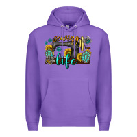 Purple sewing life western Premium Hoodie - texasbilliewilder