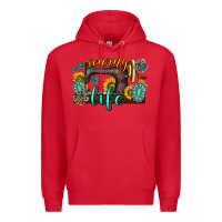 Red sewing life western Premium Hoodie - texasbilliewilder