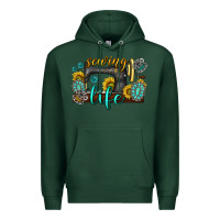 Sports Green sewing life western Premium Hoodie - texasbilliewilder