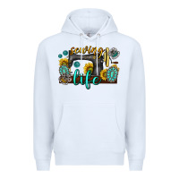 White sewing life western Premium Hoodie - texasbilliewilder