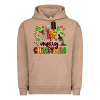 Pigment Burro merry christmas hair Urban Hoodie - MaliasSmallBusiness