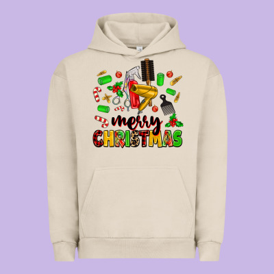 Urban Hoodie merry christmas hair