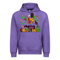 Tulip merry christmas hair Urban Hoodie - MaliasSmallBusiness