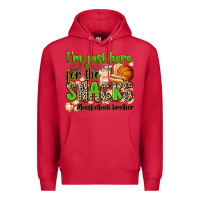 Cardinal im just here for the snacks basketball brother Premium Hoodie - Zillion Design Studio