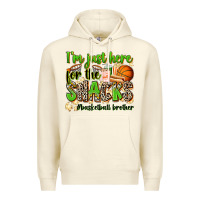 Sandshell im just here for the snacks basketball brother Premium Hoodie - Zillion Design Studio