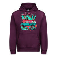 Mauve Wine I can totally make that with truck Urban Hoodie - MaliasSmallBusiness