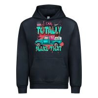 Navy I can totally make that with truck Urban Hoodie - MaliasSmallBusiness