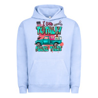 Pigment Grape Ice I can totally make that with truck Urban Hoodie - MaliasSmallBusiness