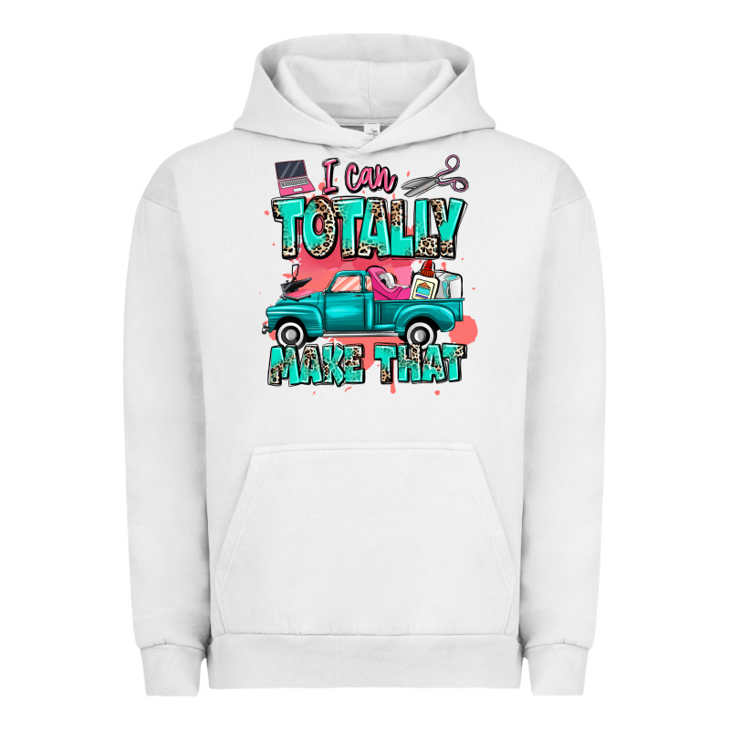 I Can Totally Make That With Truck Urban Hoodie by MaliasSmallBusiness | Teevron