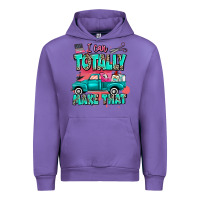 Tulip I can totally make that with truck Urban Hoodie - MaliasSmallBusiness