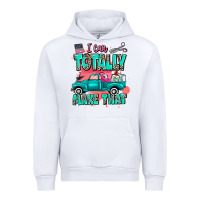 White I can totally make that with truck Urban Hoodie - MaliasSmallBusiness