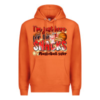 Carrot im just here for the snacks basketball sister Premium Hoodie - Zillion Design Studio