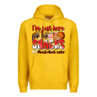 Lemon im just here for the snacks basketball sister Premium Hoodie - Zillion Design Studio
