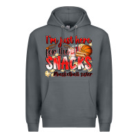 Rock im just here for the snacks basketball sister Premium Hoodie - Zillion Design Studio