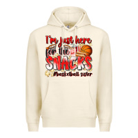 Tofu im just here for the snacks basketball sister Premium Hoodie - Zillion Design Studio
